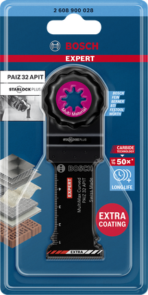 Lame en carbure pour outil multifonction Bosch EXPERT MultiMax PAIZ 32 APIT.