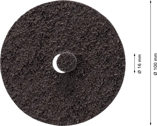 Disque à gros grain Bosch EXPERT N477 SCM pour meuleuses d'angle.