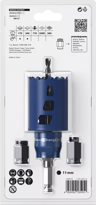 Bosch Bleu Accessoires 2608900450 Kit de démarrage Expert Tough Material  avec scies cloches 68 x 60 mm