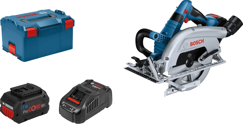 Ensemble de scie circulaire sans fil Bosch GKS 18V-70 L.