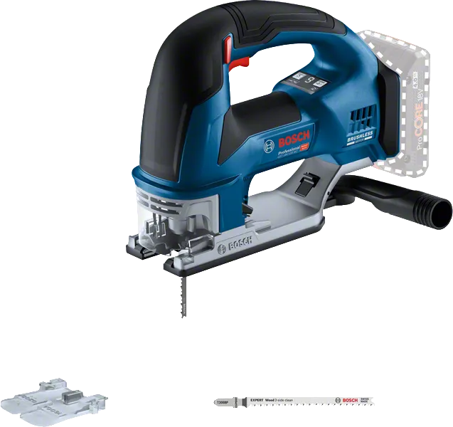 Scie sauteuse sans fil Bosch GST 18V-155 avec moteur sans balais.