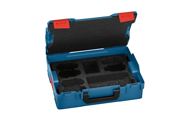 Coffret de rangement vide Bosch L-BOXX pour packs de batteries.