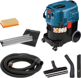 Ensemble aspirateur eau et poussière Bosch GAS 35 L AFC.