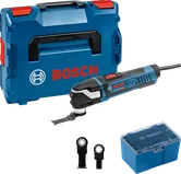 Ensemble d'outils multifonctions Bosch GOP 40-30 avec accessoires.