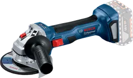 Meuleuse d'angle sans fil Bosch GWS 18V-7 pour la découpe.