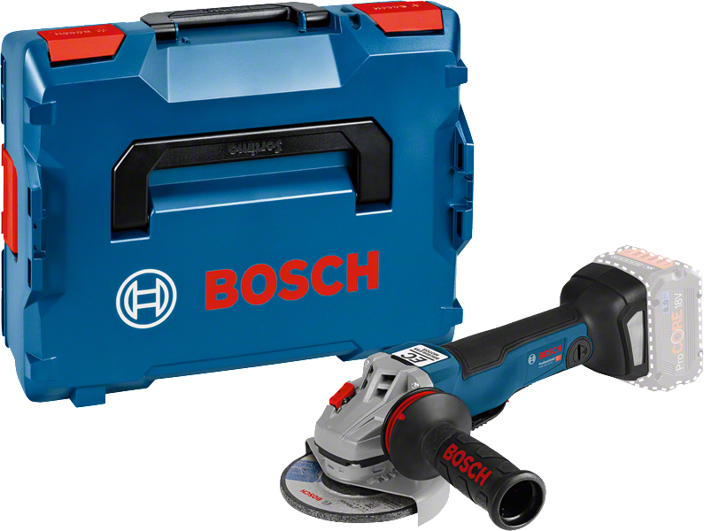 Bosch Professional 18V System Meuleuse angulaire sans fil GWS 18V-10 PC ( sans batterie, Ø de meule/de disque : 125 mm, Boîte carton) 06019G3E0A Bleu  : : Bricolage