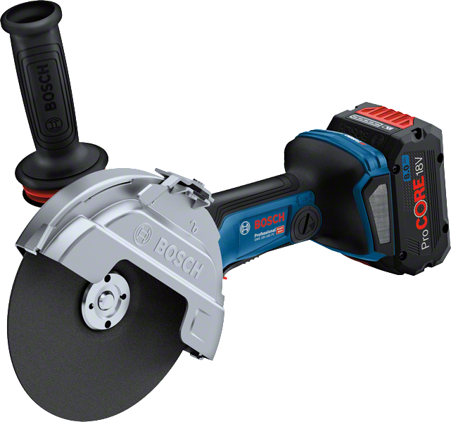 Meuleuse d'angle sans fil Bosch GWS 18V-180 PC, disque de 180 mm.