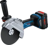 Meuleuse d'angle sans fil Bosch GWS 18V-180 PC, disque de 180 mm.
