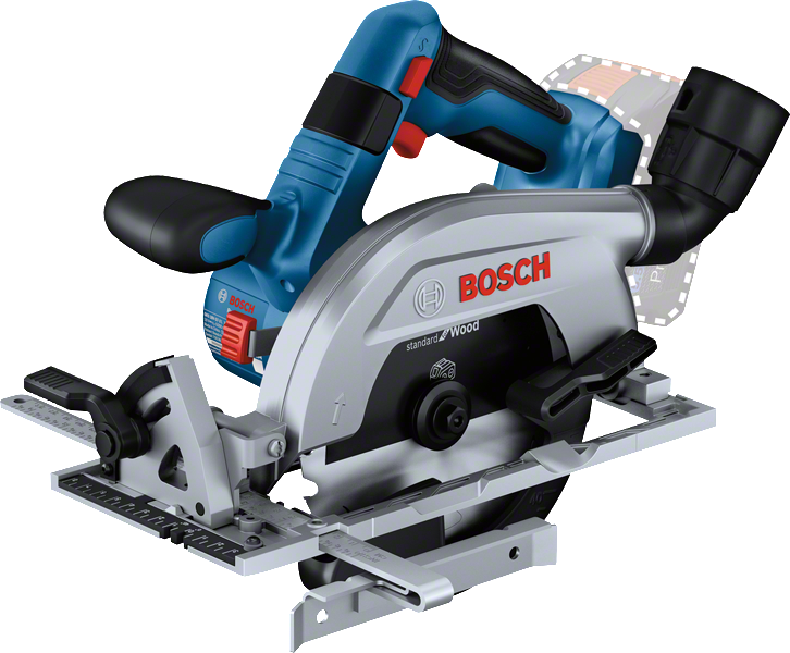 Scie circulaire sans fil Bosch GKS 18V-57-2 L pour le bois.