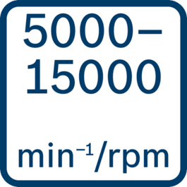  5 000-15 000 tr/min