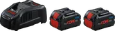 Batteries Bosch ProCORE18V 5,5Ah et chargeur GAL 1880 CV.