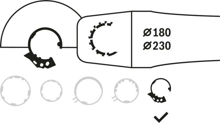 Instructions pour la protection combinée.