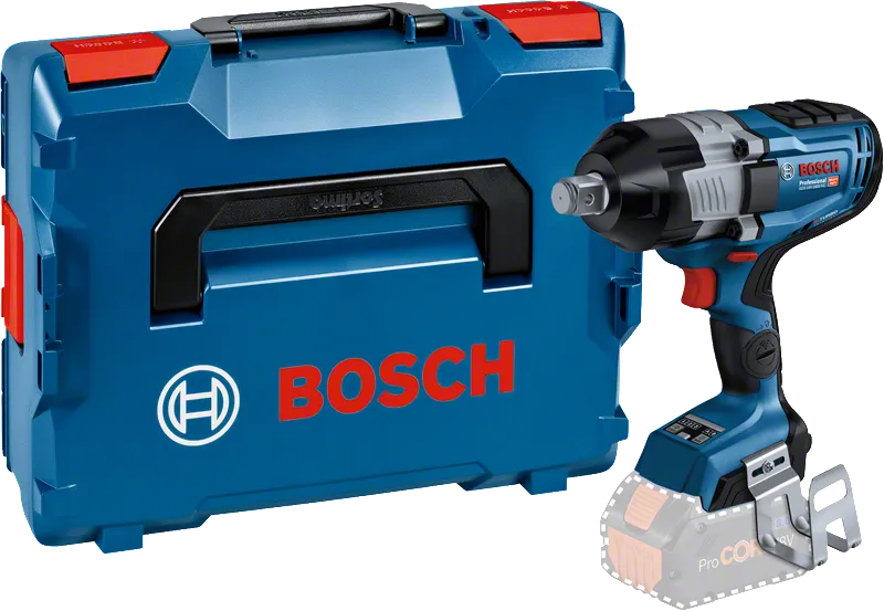 Clé à chocs sans fil Bosch GDS 18V-1600 avec étui.