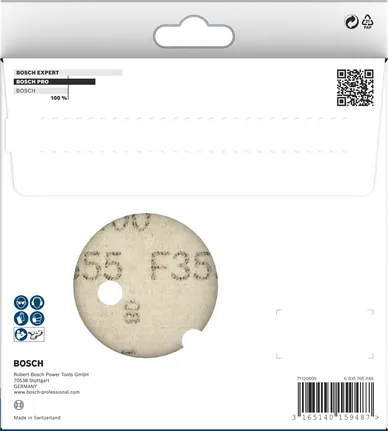 Disque de ponçage Bosch PRO F355 150 mm G400 5 pièces.