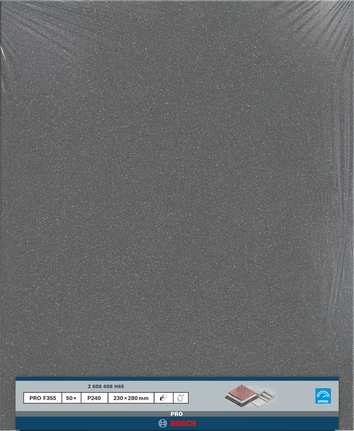 Rouleau de ponçage Bosch PRO C355 230x280 mm G240.