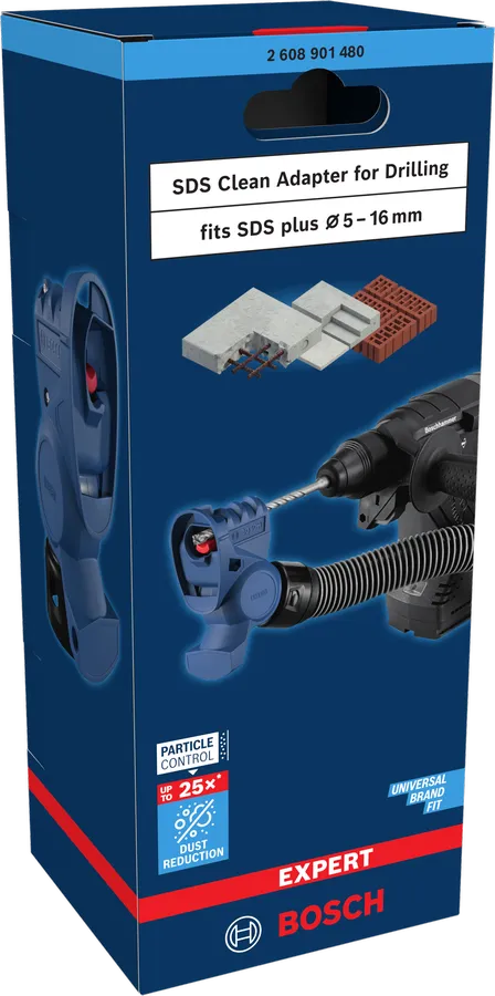 Adaptateur EXPERT SDS Clean pour perçage