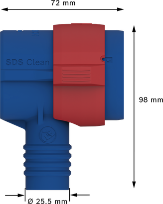Connecteur EXPERT SDS Clean max