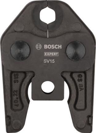 Mâchoire de presse Bosch EXPERT SV15 pour applications V/SV, taille 15.