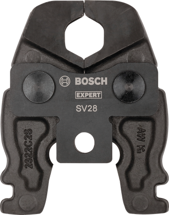 Mâchoire de sertissage Bosch EXPERT Compact SV28 pour tubes à contour V et SV.