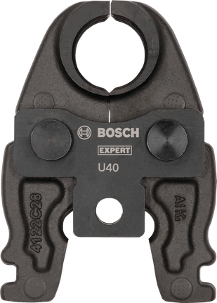 Mâchoire de sertissage Bosch EXPERT Compact U40 pour profilé en U, taille 40.