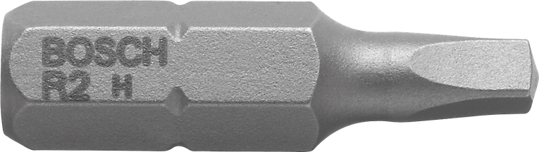 Embout de tournevis Bosch PZ2 pour perceuses électriques.