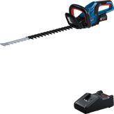 Taille-haie sans fil Bosch GHE 18V-60 avec chargeur.