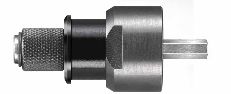 Adaptateur QQC pour tête de vis Bosch 1/4 pouce.
