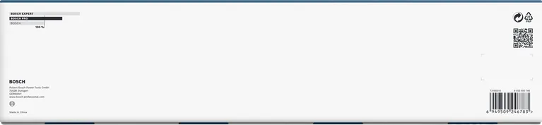 Coffret de douilles à chocs Bosch PRO 3/4″ de profondeur 9 pièces.