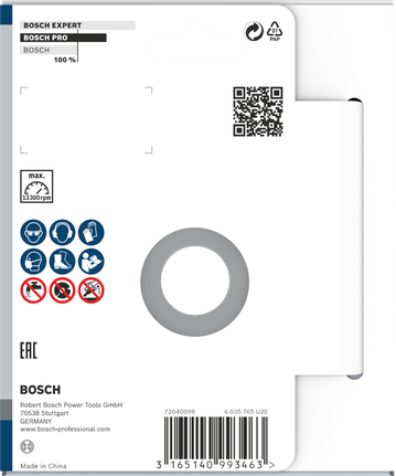 Tête de meulage pour béton Bosch PRO 115 mm pour meuleuses d'angle.