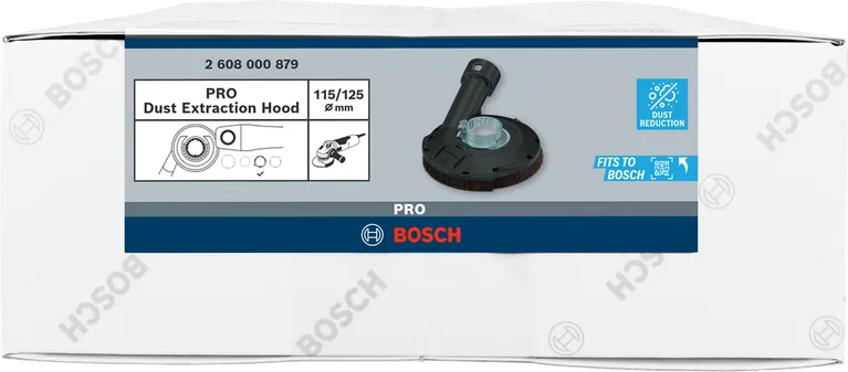 Hotte d'aspiration de poussière Bosch PRO 115/125 mm.