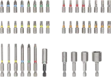 Jeu d'embouts de tournevis extra durs Bosch 43 pièces.