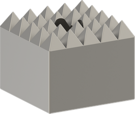 Tête de douille en acier Bosch PRO SDS max-4C 60 x 60 mm.