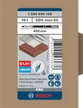 Coffret de burins Bosch PRO SDS max-5C 400 mm 10 pièces.