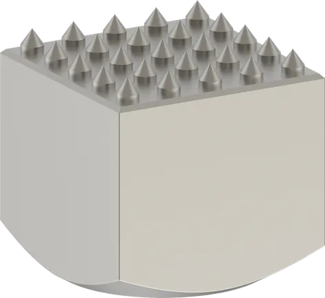Tête de douille en carbure Bosch PRO SDS max-5C, 50 x 50 mm.