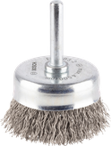 Brosse de nettoyage de tasse Bosch PRO en acier inoxydable, tige droite.