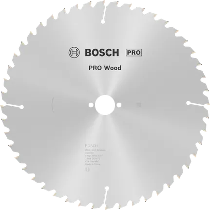 Lame de scie circulaire Bosch PRO Wood 315 mm T48 pour bois.