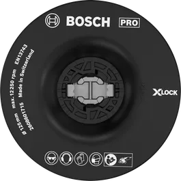 Plateau de support Bosch PRO moyen 125 mm avec X-Lock.
