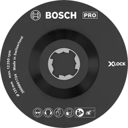 Plateau de support Bosch PRO 125 mm SCM pour meuleuses X-LOCK.