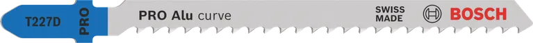 Lame de scie sauteuse Bosch PRO Alu curve T227D pour métal.
