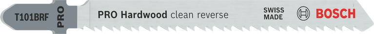 Lame de scie sauteuse Bosch PRO Hardwood Clean Reverse T101BRF.