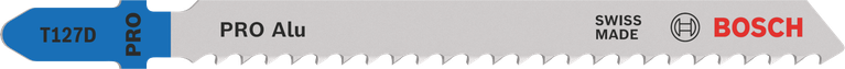 Lame de scie sauteuse Bosch PRO Alu T127D pour aluminium.
