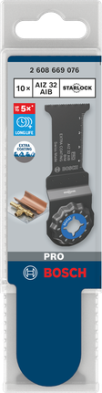 Lame plongeante Bosch PRO AIZ 32 AIB 32×50 mm.