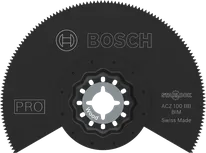 Lame multifonction Bosch PRO ACZ 100 BB pour bois, diamètre 100 mm.