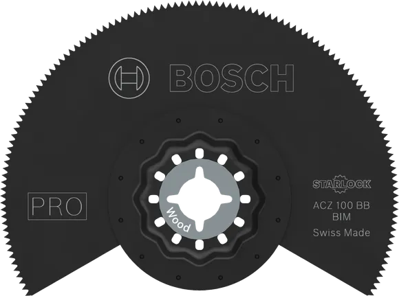 Lame segmentée Bosch PRO ACZ 100 BB pour bois, 100 mm.