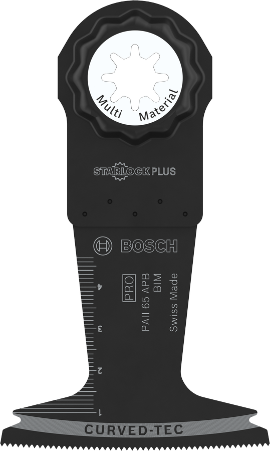 Lame multi-outil Bosch PRO PAII 65 APB pour multi-matériaux.