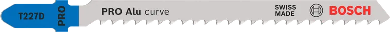 Lame de scie sauteuse Bosch PRO Alu curve T227D HSS, 100 mm.
