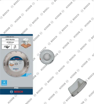 Disque diamanté pour marbre Bosch PRO 300 x 25,4 mm.