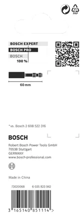 Porte-embout Bosch PRO Standard Impact 60 mm.