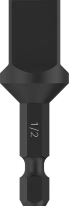 Adaptateur de douille Bosch PRO 1/2 pouce avec longueur de 50 mm.