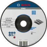 Disque à meuler Bosch PRO à liant métallique 180 x 8 x 22,23 mm.